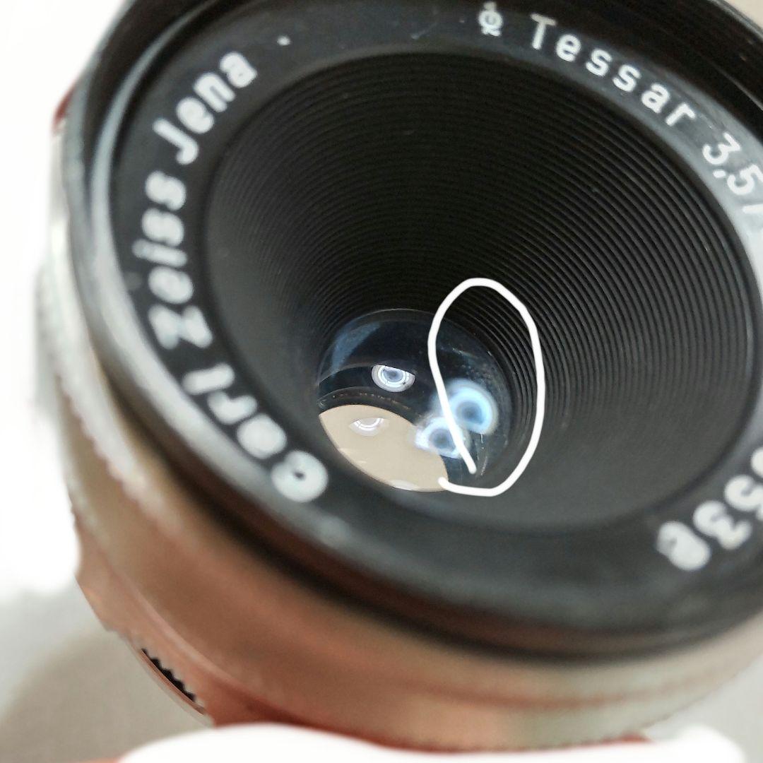 訳あり Carl Zeiss Jena Tessar F3.5 50㎜エキザクタ