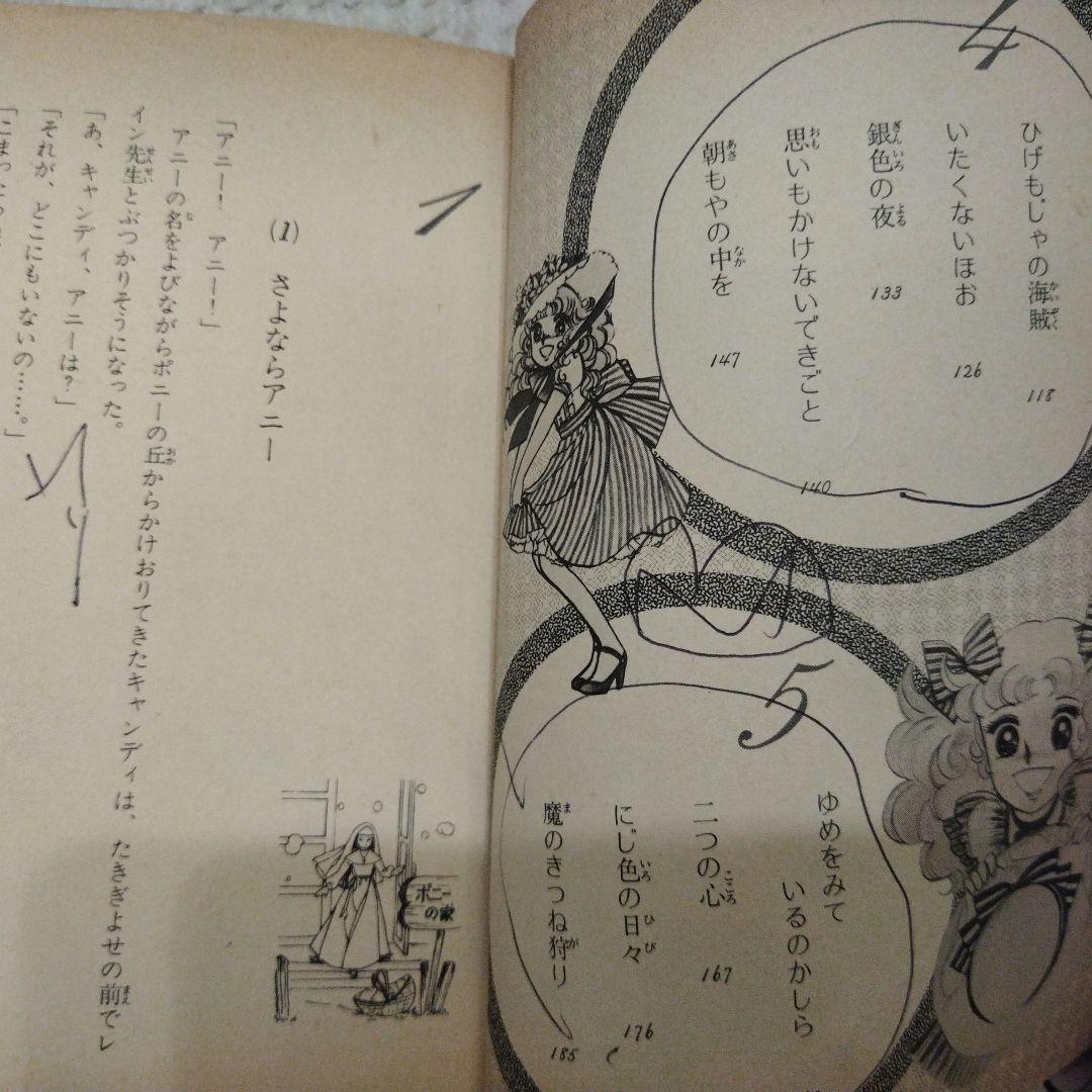 キャンディ・キャンディ小説 1、2セット