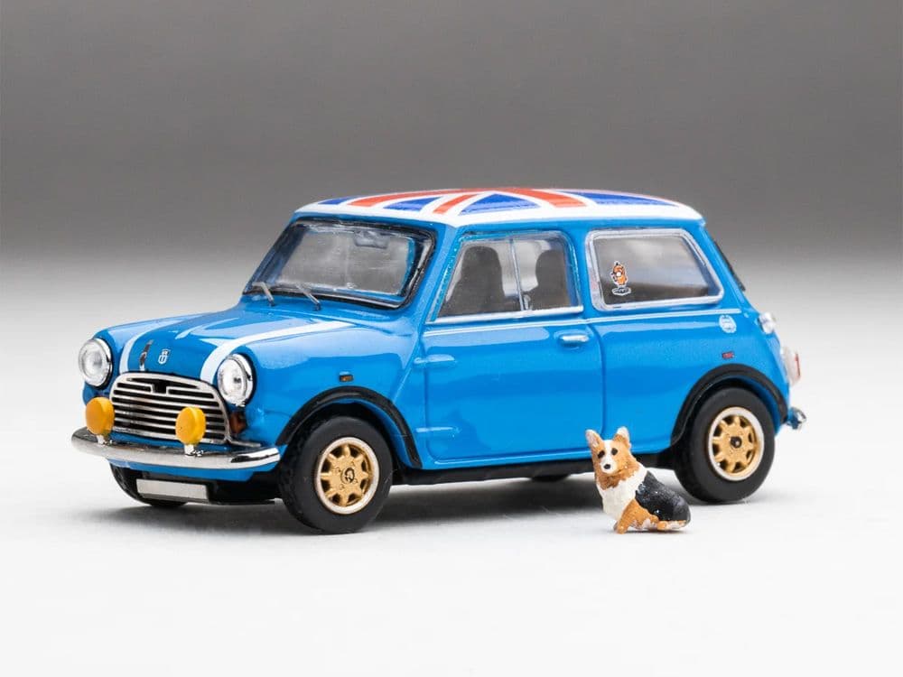 GCD ダイキャストトーク限定 1/64 -オースチンミニ1000ウィズコーギー
