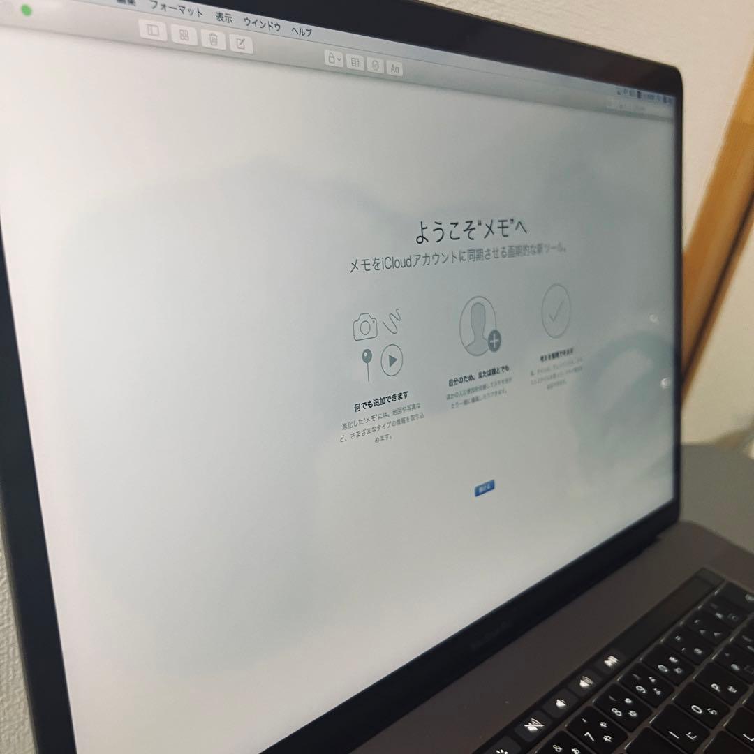 【高性能！】MacBook Pro 2018 16GB 512GB 15インチ