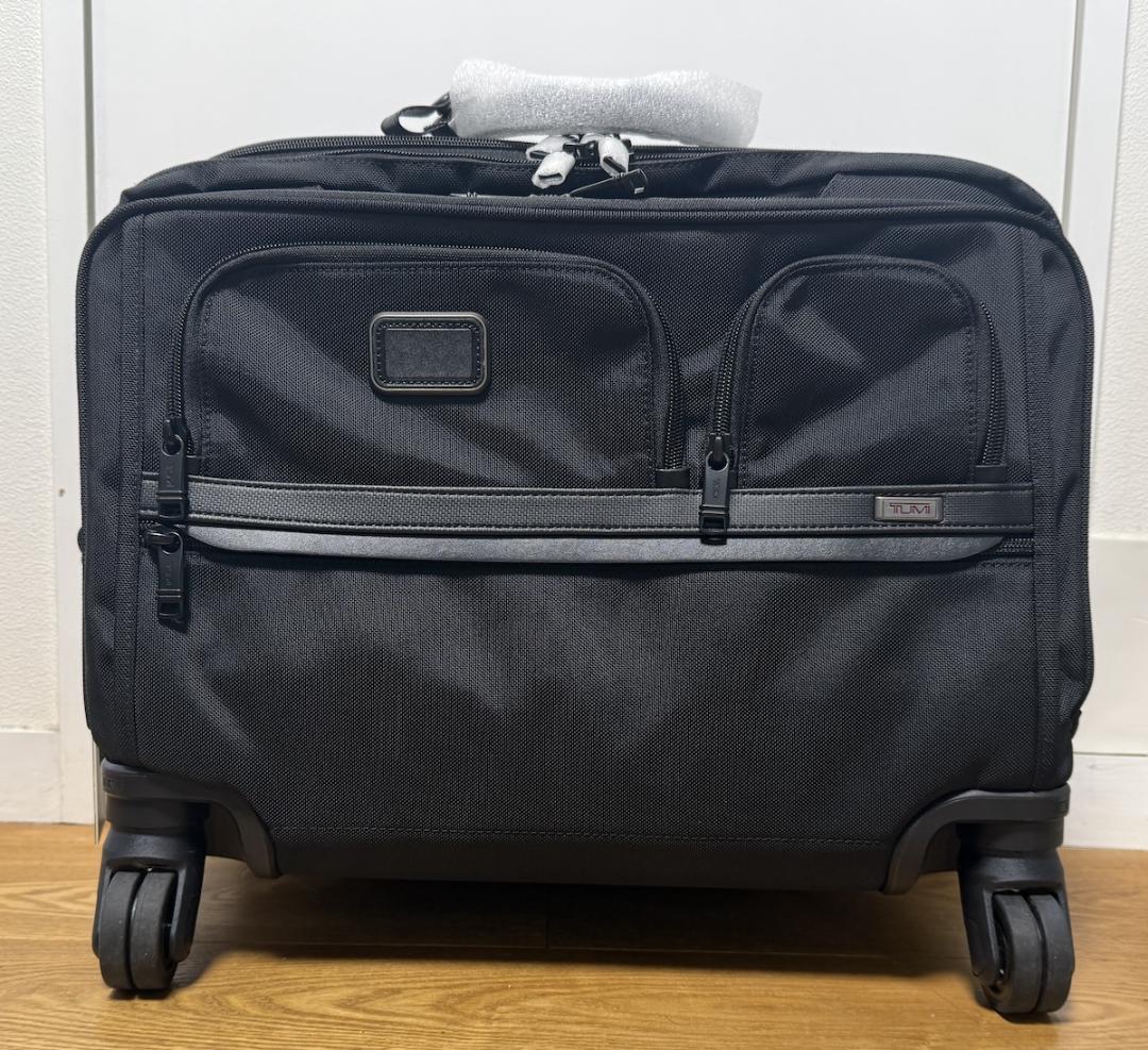 【未使用】TUMI ALPHA 3 4ウィール・ラップトップ・ブリーフケース
