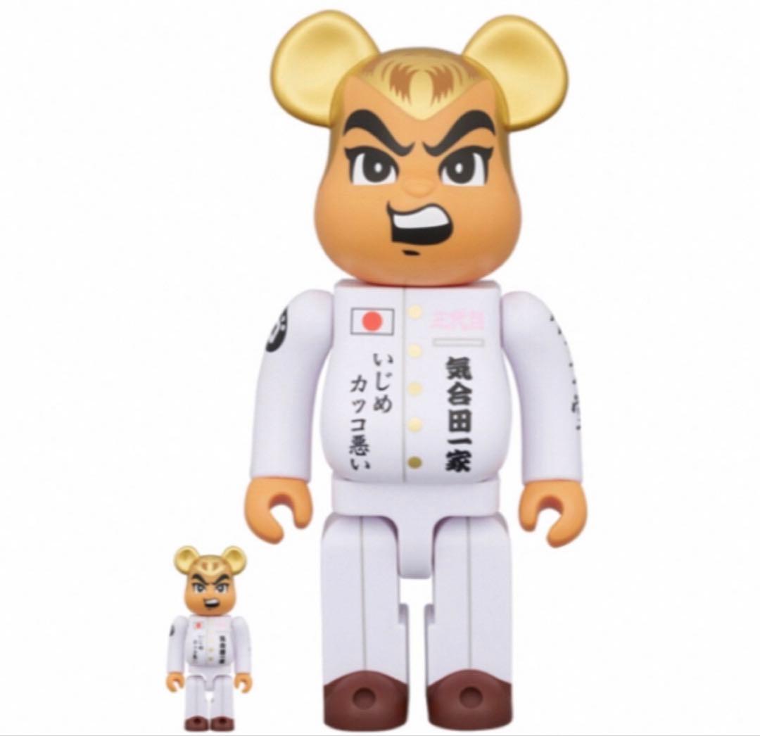 BE@RBRICK 気合田くん 2 & 3 100％ & 400％