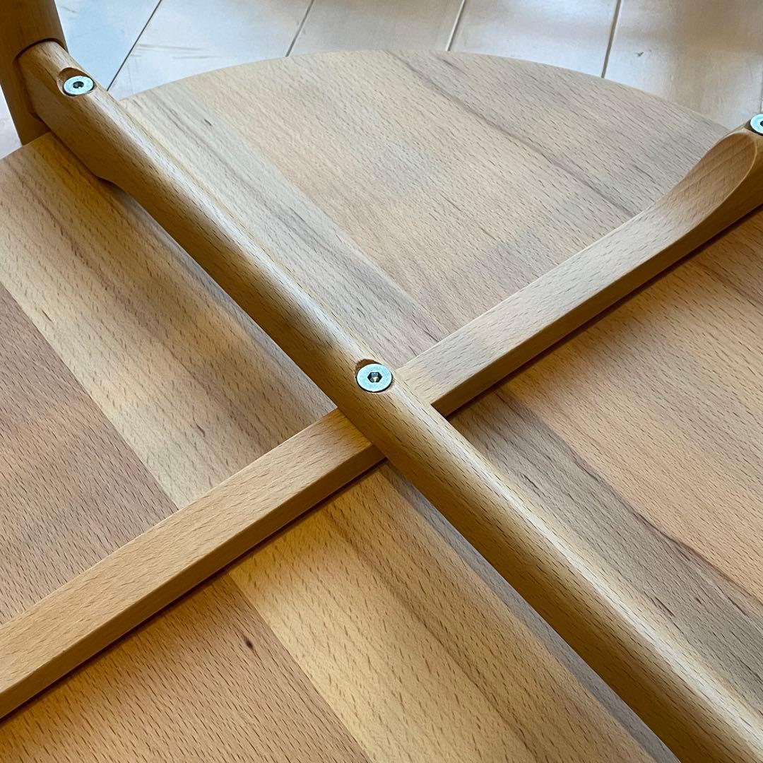 【美品】MUJI 無印良品 サイドテーブル 丸テーブル 廃番