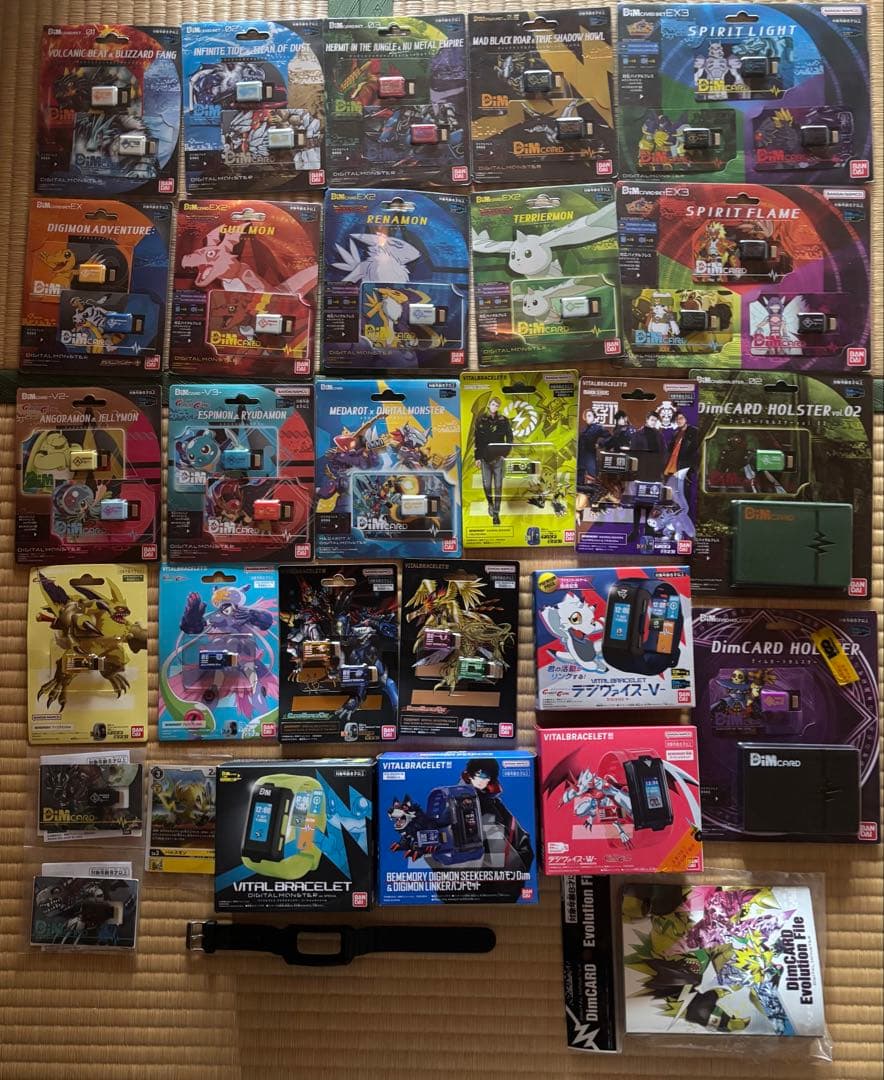 デジモンバイタルブレス３種　DIMカード42枚セット