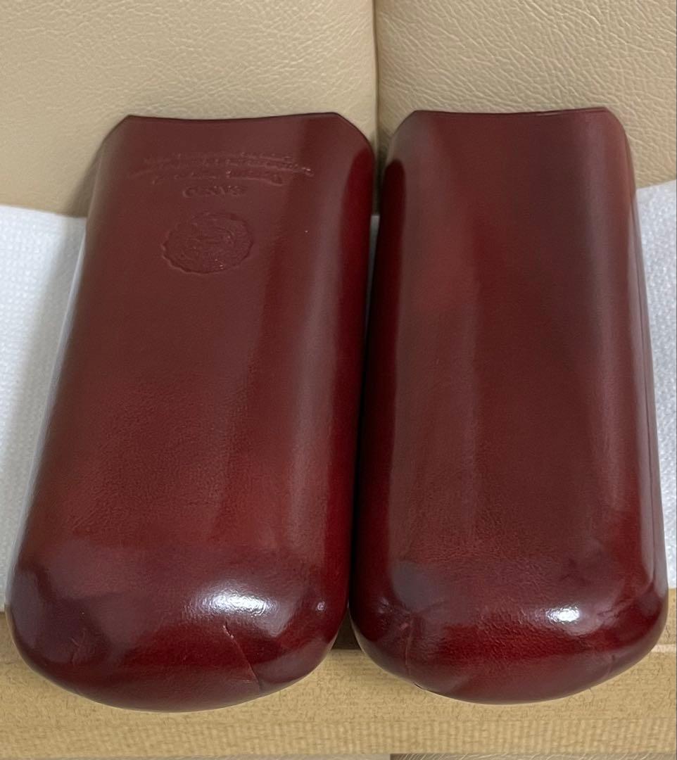 GANZO ワインレッド眼鏡・ペンケース