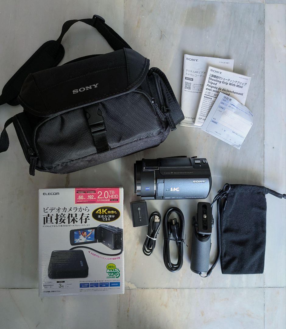 SONY FDR-AX45A　4Kビデオカメラ