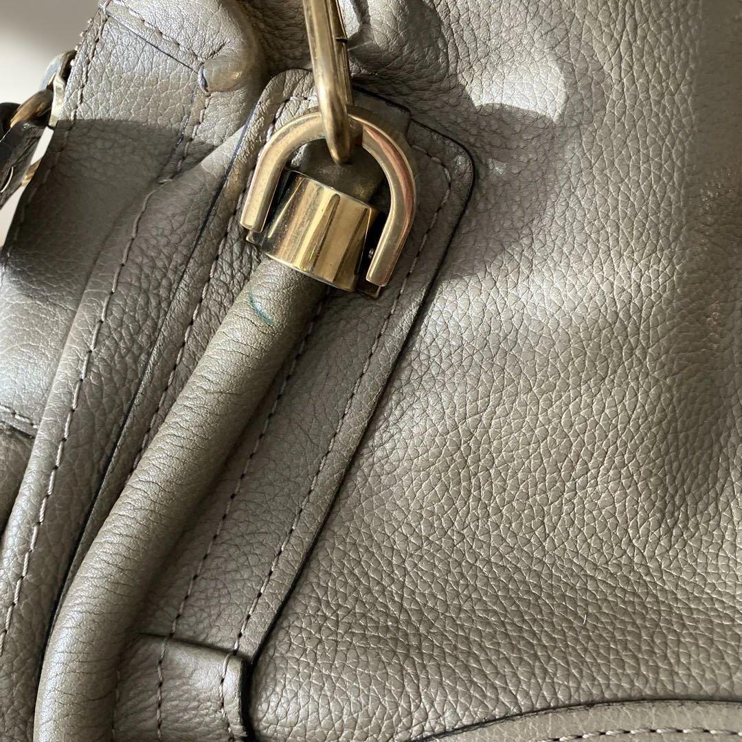 ✩︎⡱Chloe✩︎⡱クロエ　ショルダーバッグ　パラティ　グレージュ