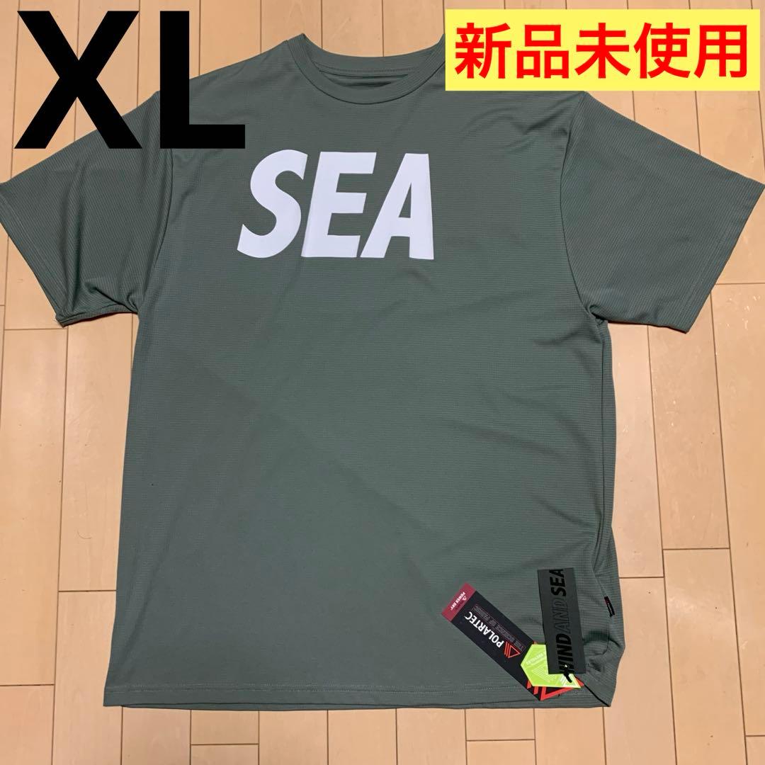 新品 XL WIND AND SEA ロゴT Tシャツ ポーラテック ロゴ