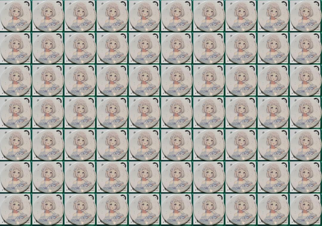 学マス 葛城リーリヤ 海の家 スイパラ コラボ 缶バッジ まとめ売り 70点