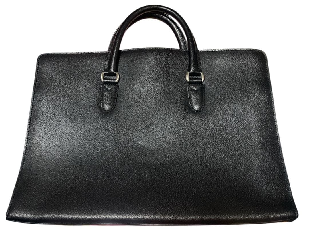 極美品】　AQUASCUTUM アクアスキュータム　ビジネスバッグ　ブラック　黒