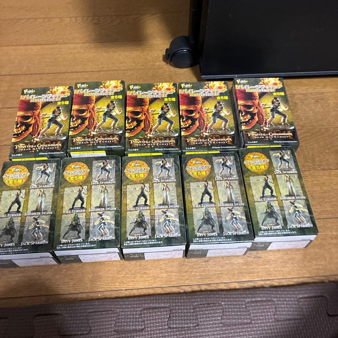 ‼️新品‼️ パイレーツオブカリビアンフェギア10個ジャンクスパロウ、ジョニーデップ