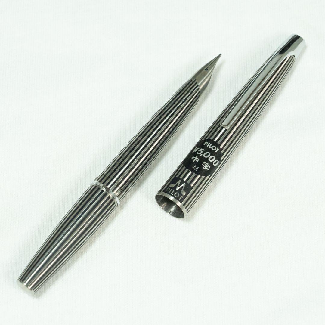 PILOT パイロット ミュー ストライプ柄 格子柄 万年筆