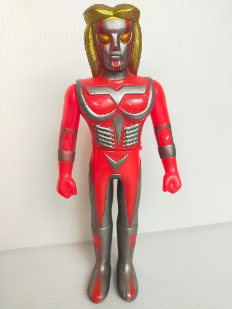 タカトク　ジン男組　１６ｃｍ　ソフビ　当時物　メガロマン