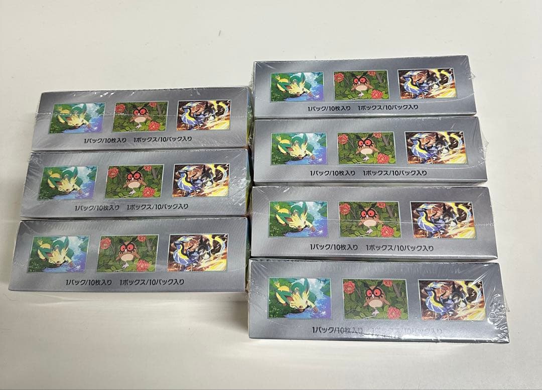 ポケモンカード　テラスタルフェス　7BOX シュリンク付き