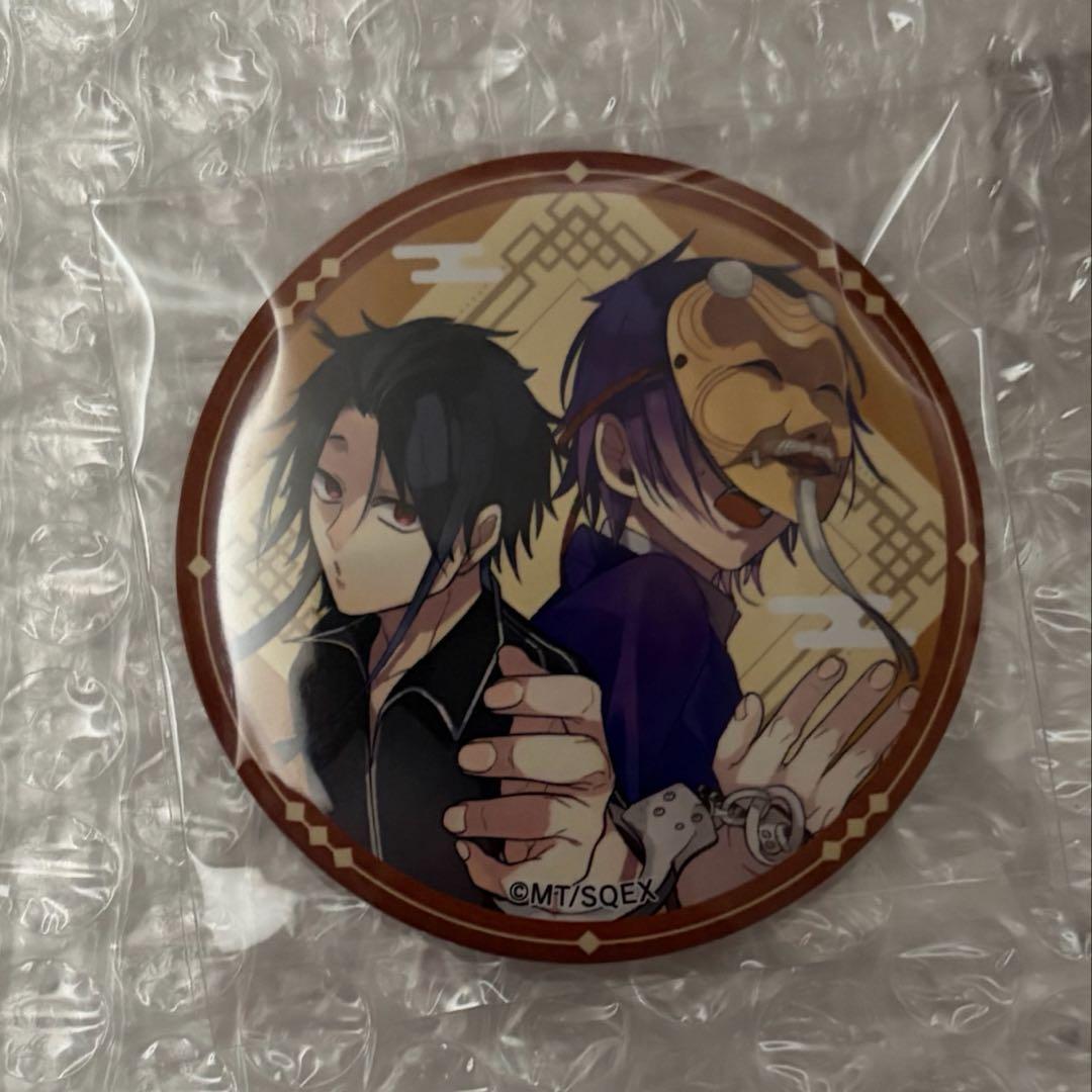 妖怪学校の先生はじめました　学園長　隊長　朱雀　缶バッジ　くじメイト