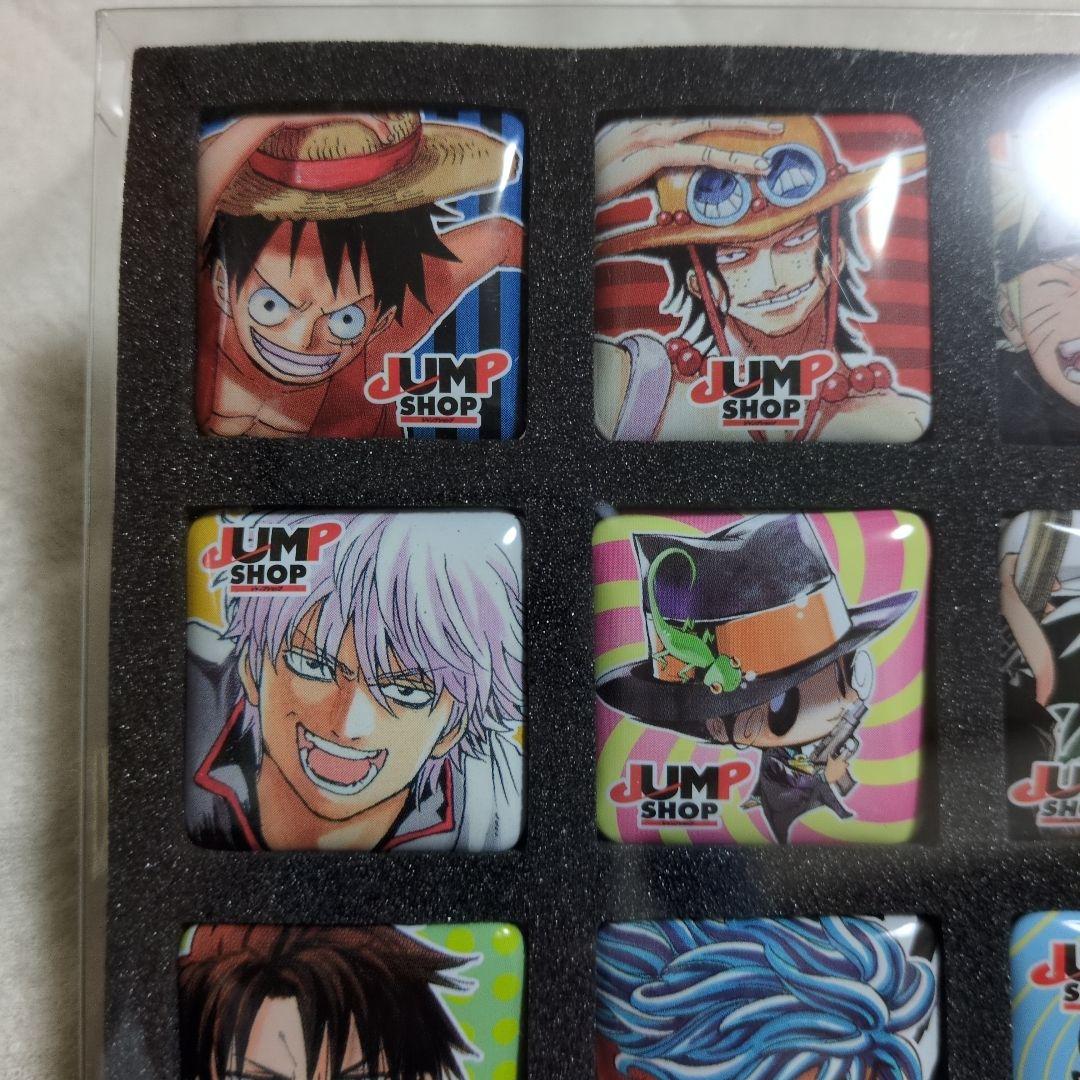 JUMP SHOP 限定 缶バッジ ジャンプショップ 銀魂 リボーン ナルト