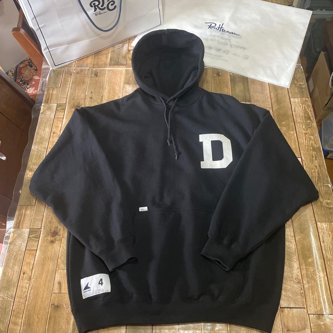 【激レア！廃盤モデル】Ron Herma別注DESCENDANT フーディ黒XL