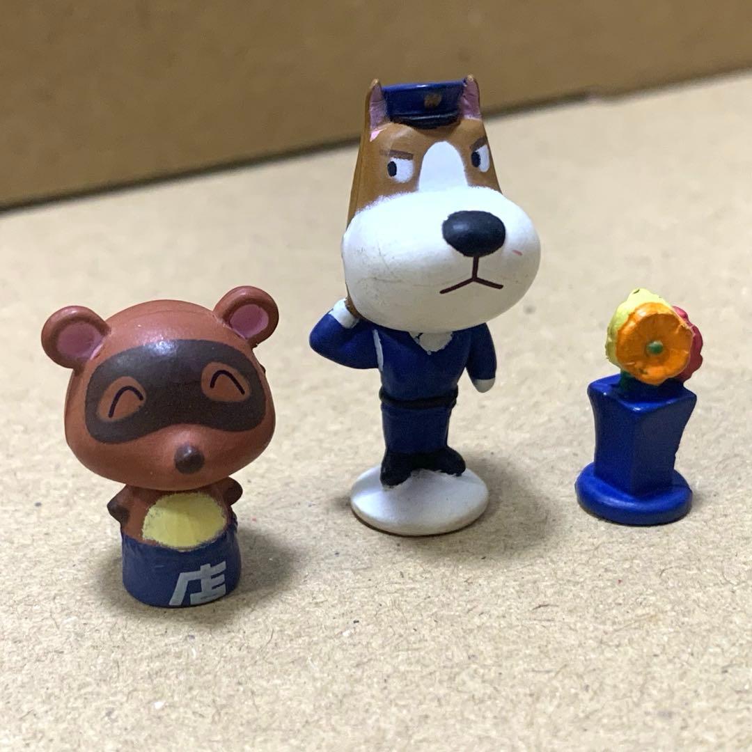【即購入可】美品 どうぶつの森 森をつくろう F-7 たぬきち&おまわりさん