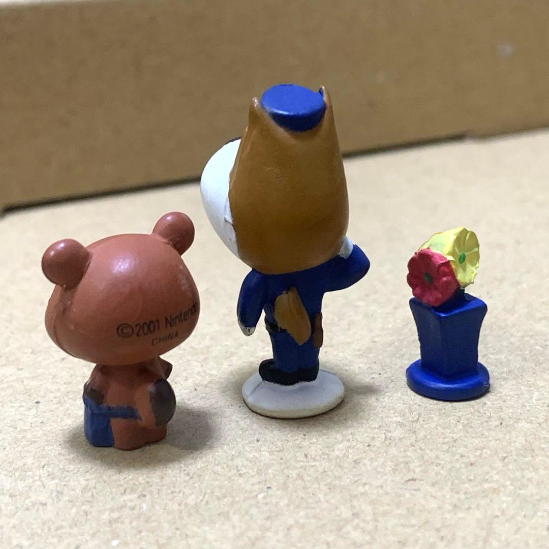 【即購入可】美品 どうぶつの森 森をつくろう F-7 たぬきち&おまわりさん
