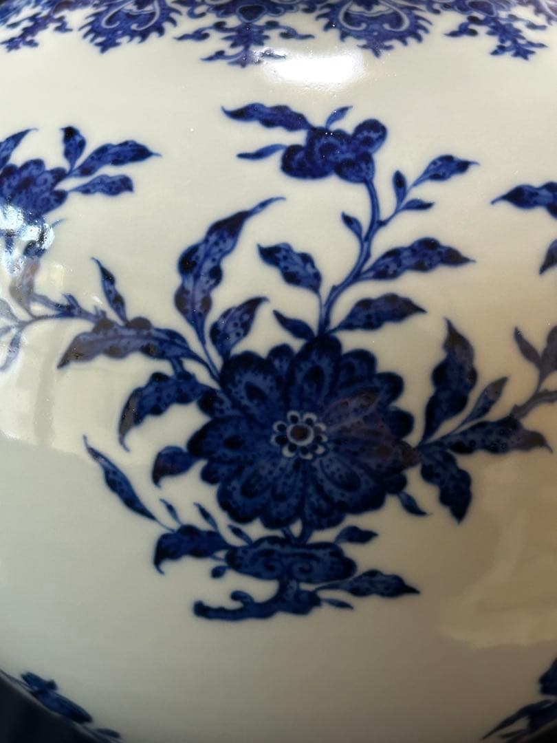 ○ 清代　雍正年製　花器　時代物　中国美術