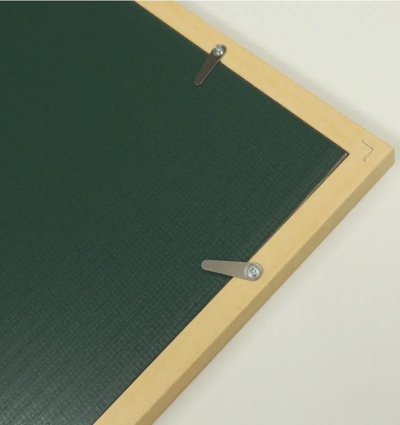 透明水彩画　原画　「コスモスの川辺」額縁付き　F4サイズ　風景画