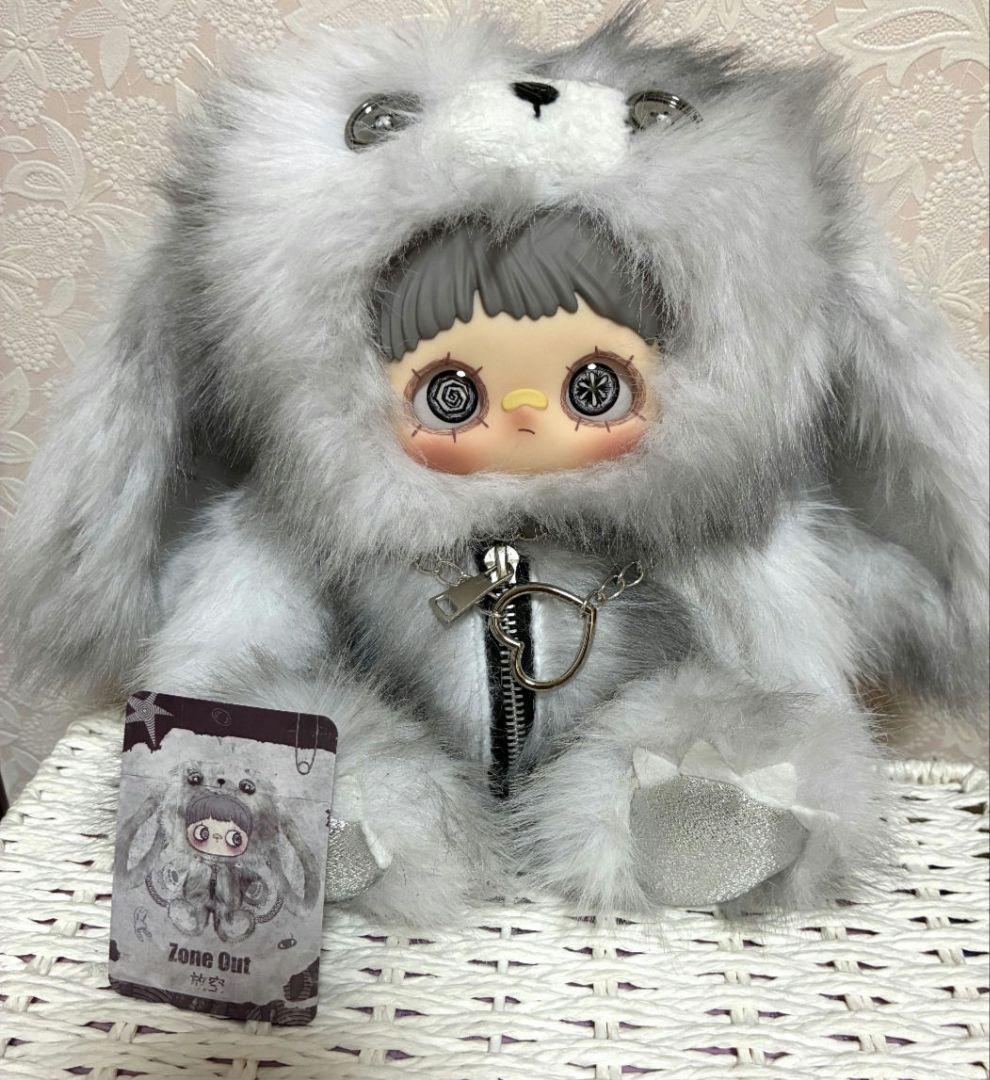 Maymei ♡霉霉 反逆ぬいぐるみシリーズ 400％ ホワイト★バッグリュック