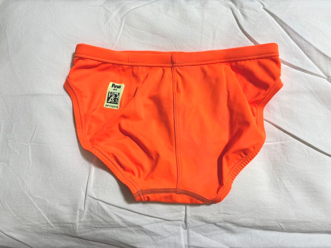 speedo オレンジ 競泳水着 SD76A06