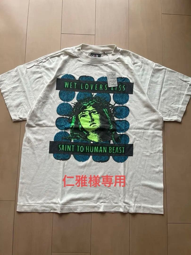 セントマイケル SAINTMICHAEL 半袖 白 ホワイト M