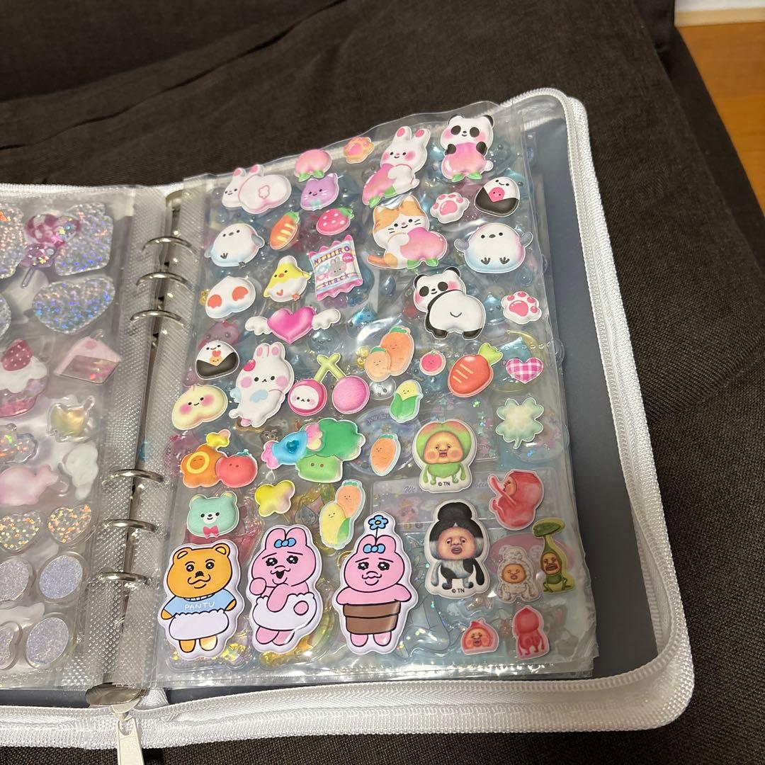 シール帳 完成品