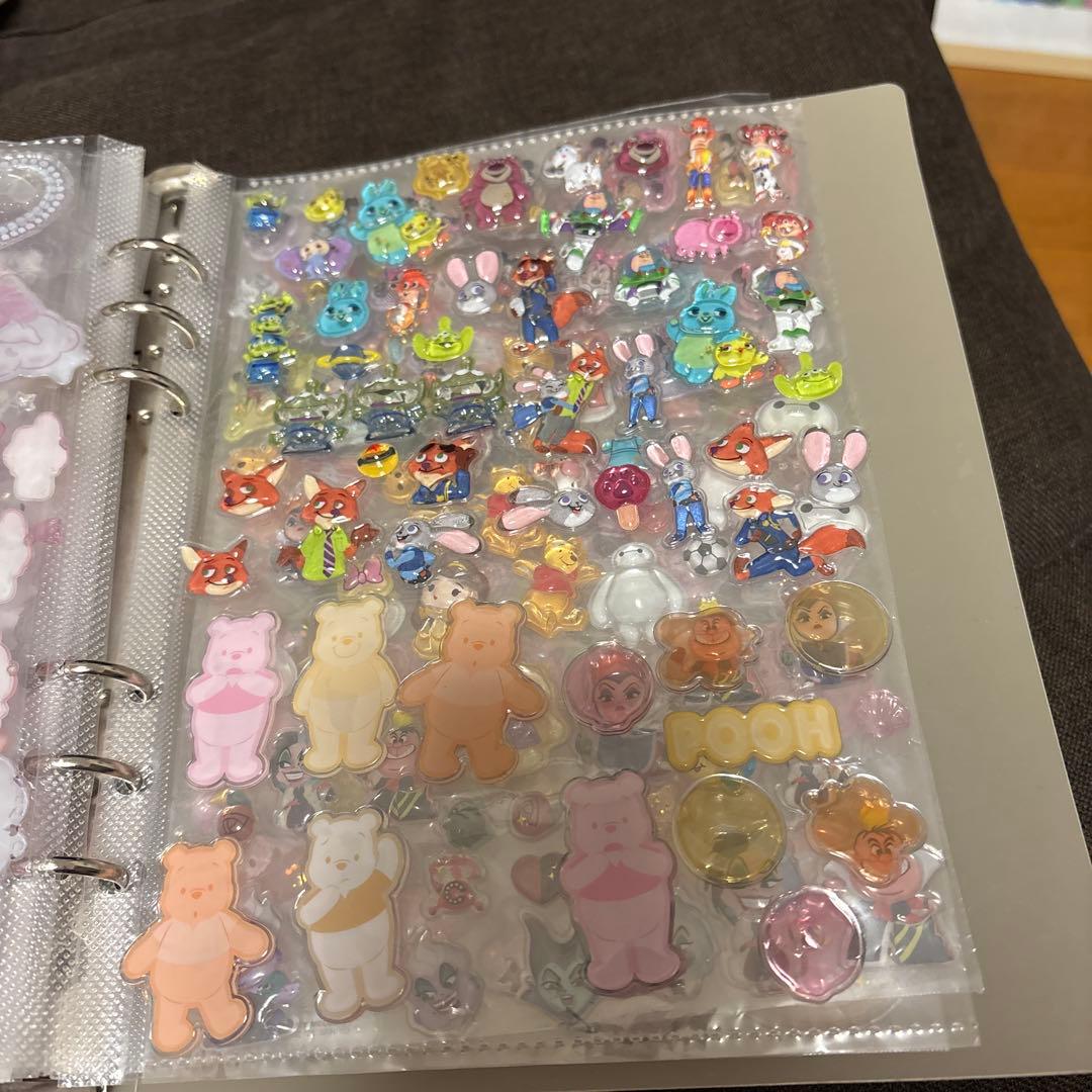 シール帳 完成品