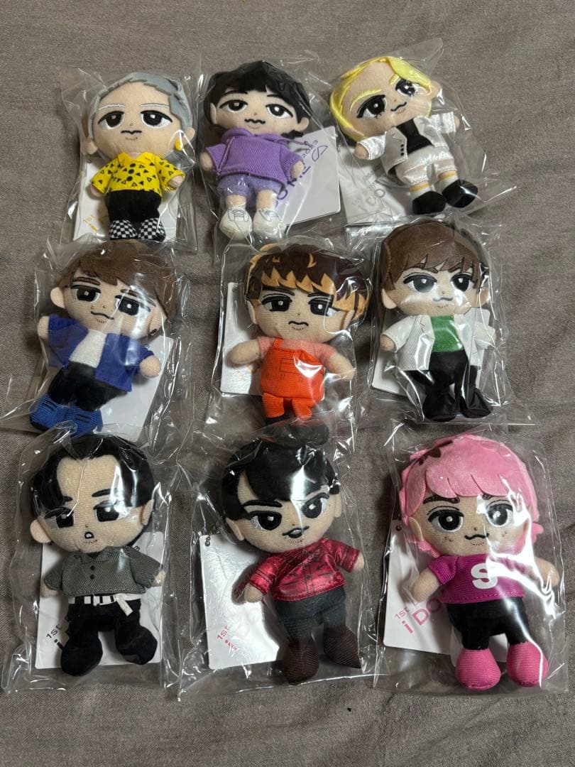 Man すのチル　IDOME ぬいぐるみ9体まとめ売り