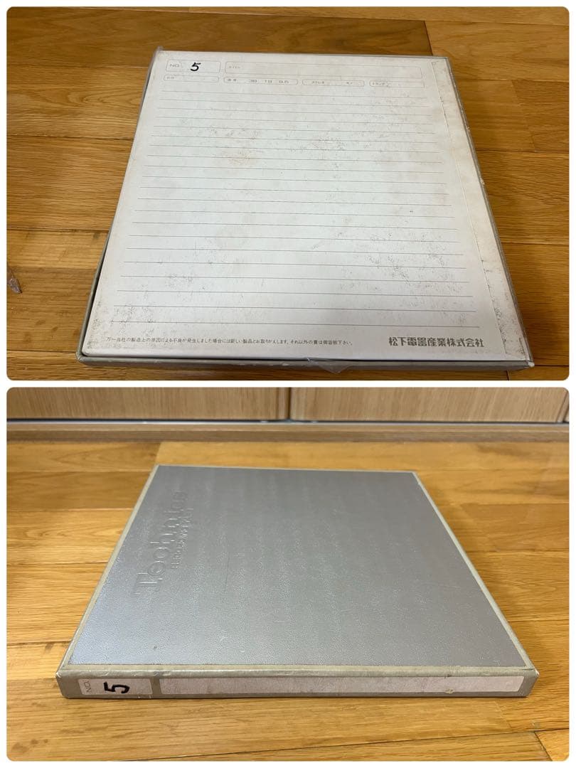 Technics テクニクス　10号　オープンリールテープ　6個セット