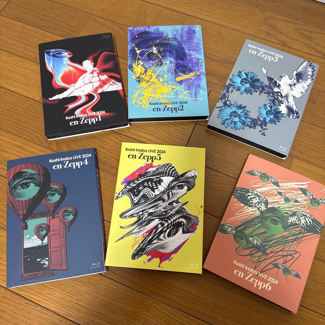 【DVD】Koshi Inaba LIVE 2024 en-Zepp訳ありセット