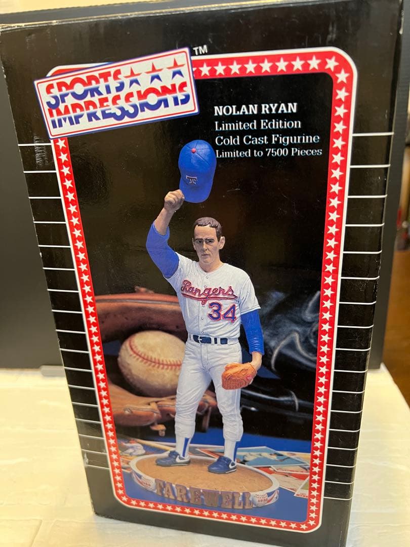 ノーラン・ライアンRangers フィギュア 34番 FAREWELL