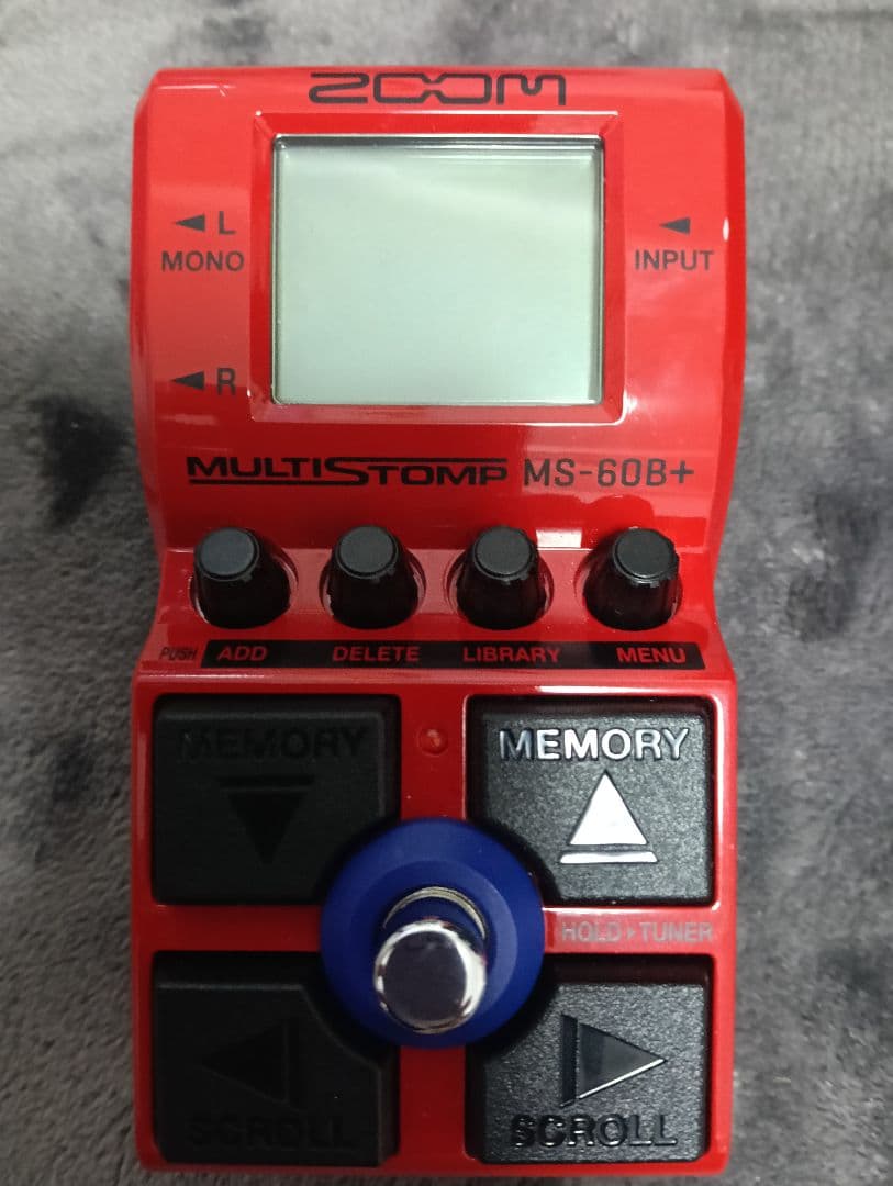 ZOOM MS60B+　純正アダプター付き