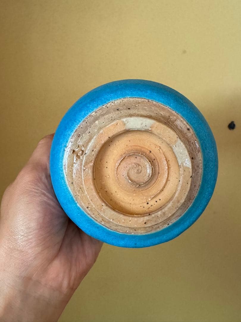 山田想　青茶碗　常滑　人気作家