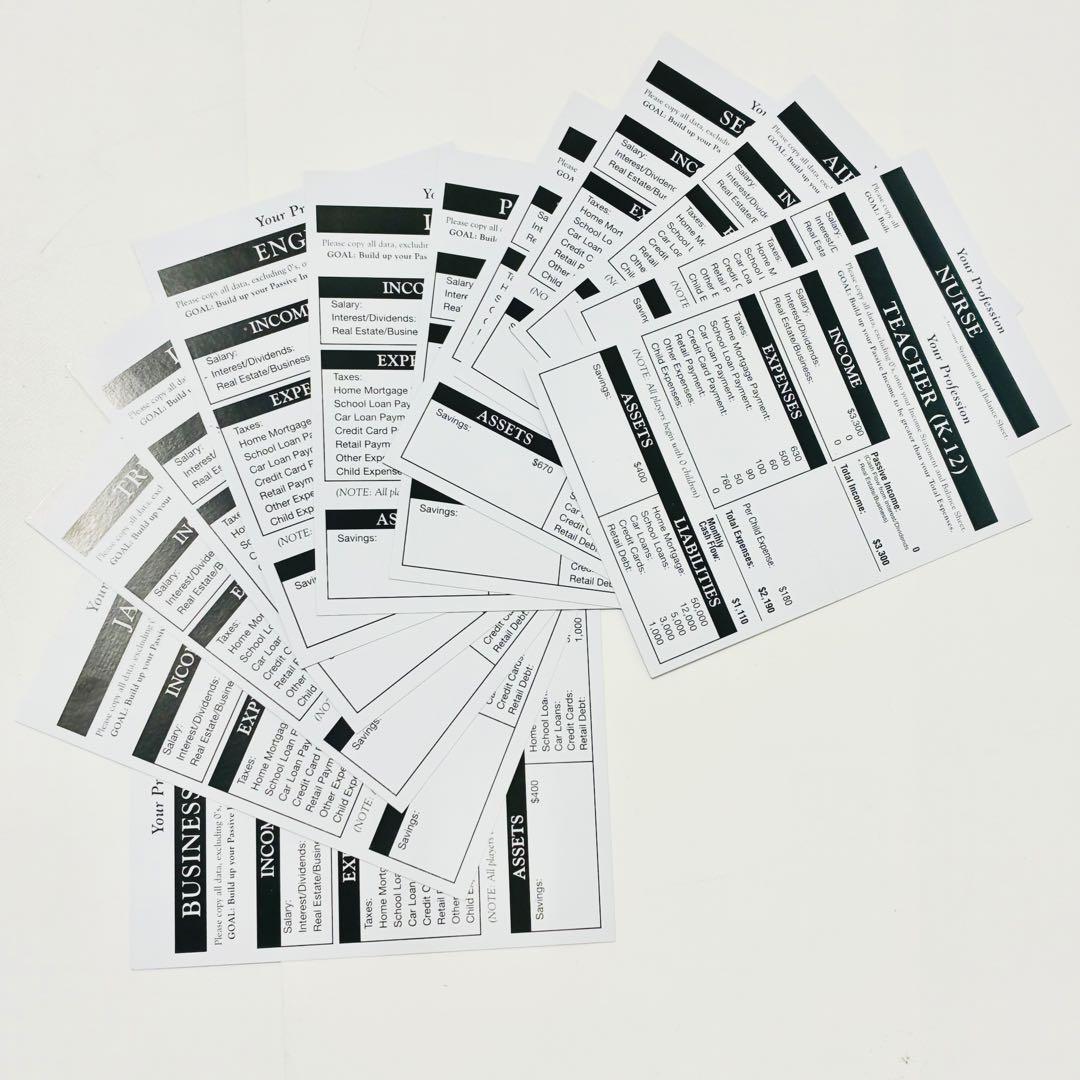 【訳あり美品 欠品なし】新装版キャッシュフロー101英語版 日本語説明書付き S