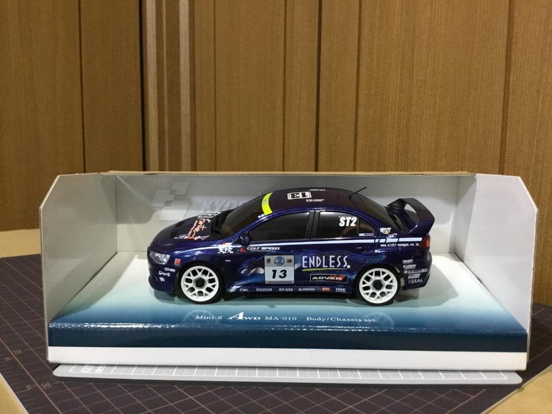 ミニッツ　 三菱ランサーエボリューションＸ　ボディ・シャシーセット （新品）