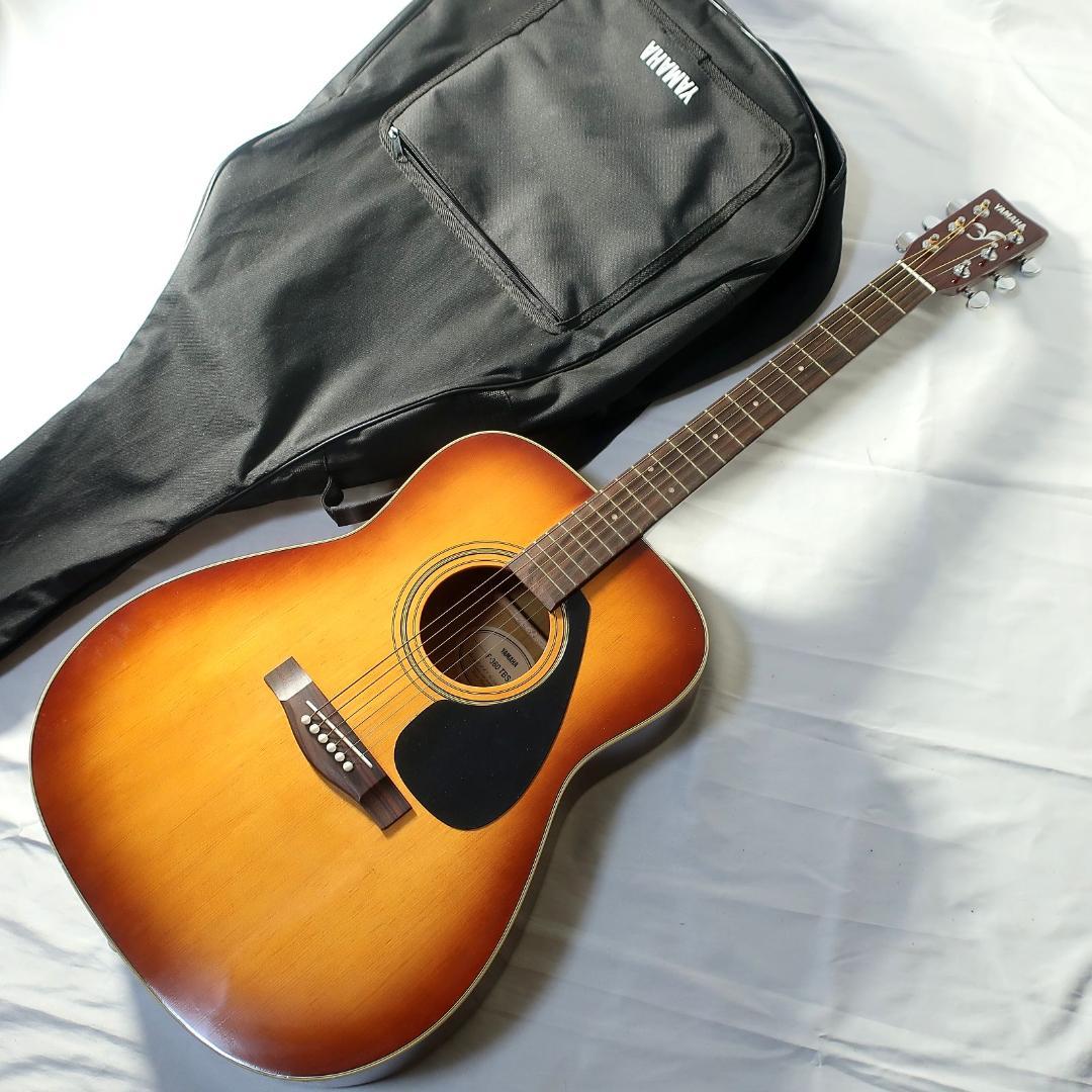 美品 YAMAHA F-360TBS アコースティックギター ヤマハ製ケース付き