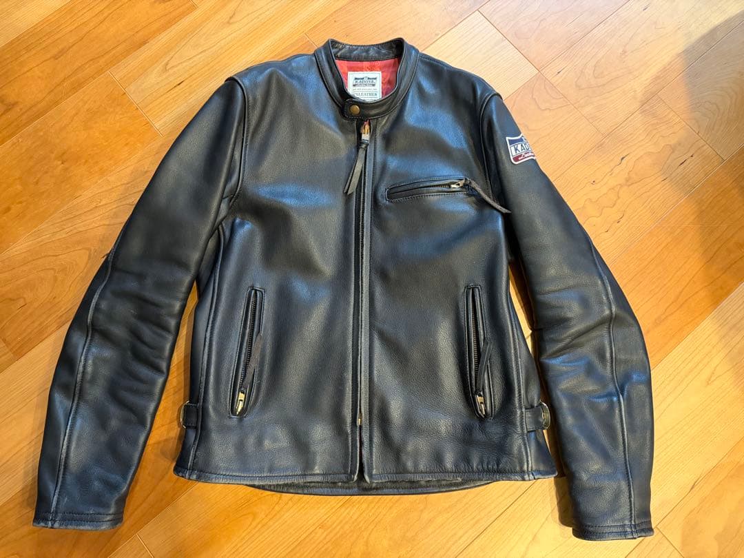 KADOYA レザージャケット 80周年記念 サイズLL