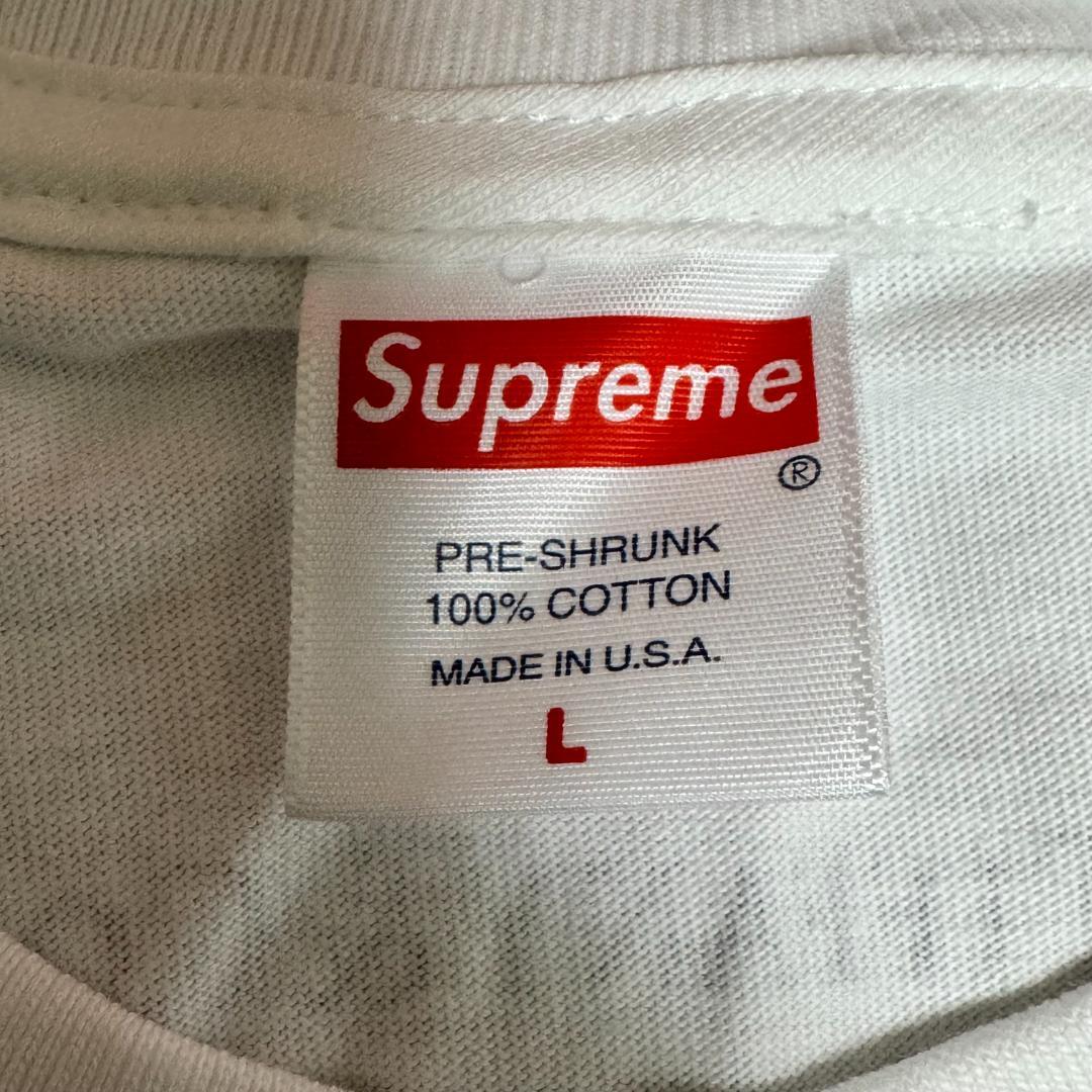 Supreme tiffany box logo Tシャツ Lサイズ