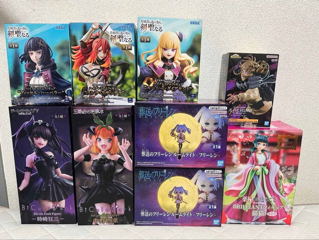 【フリーレン/薬屋/ヒロアカ/五等分の花嫁 他】プライズ フィギュア まとめ売り