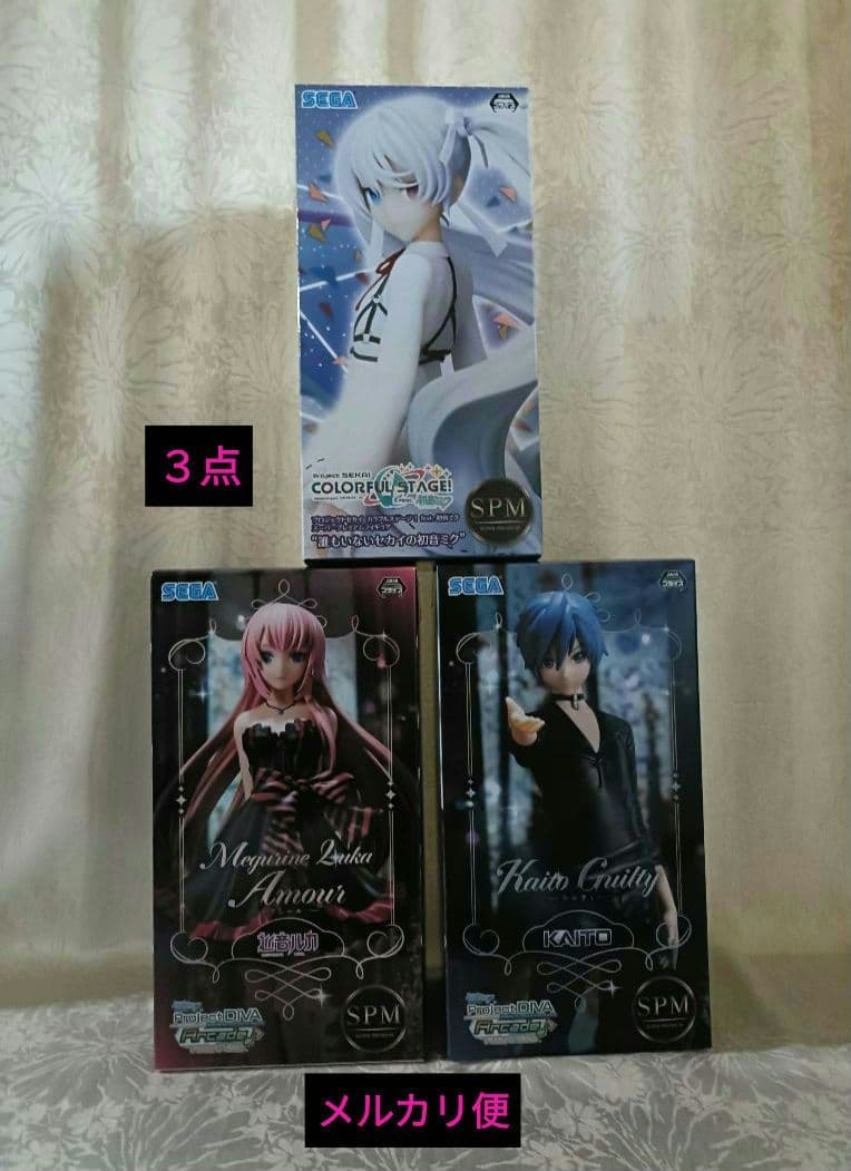 初音ミク　誰もいないセカイの初音ミク　カイト　巡音ルカ　フィギュア