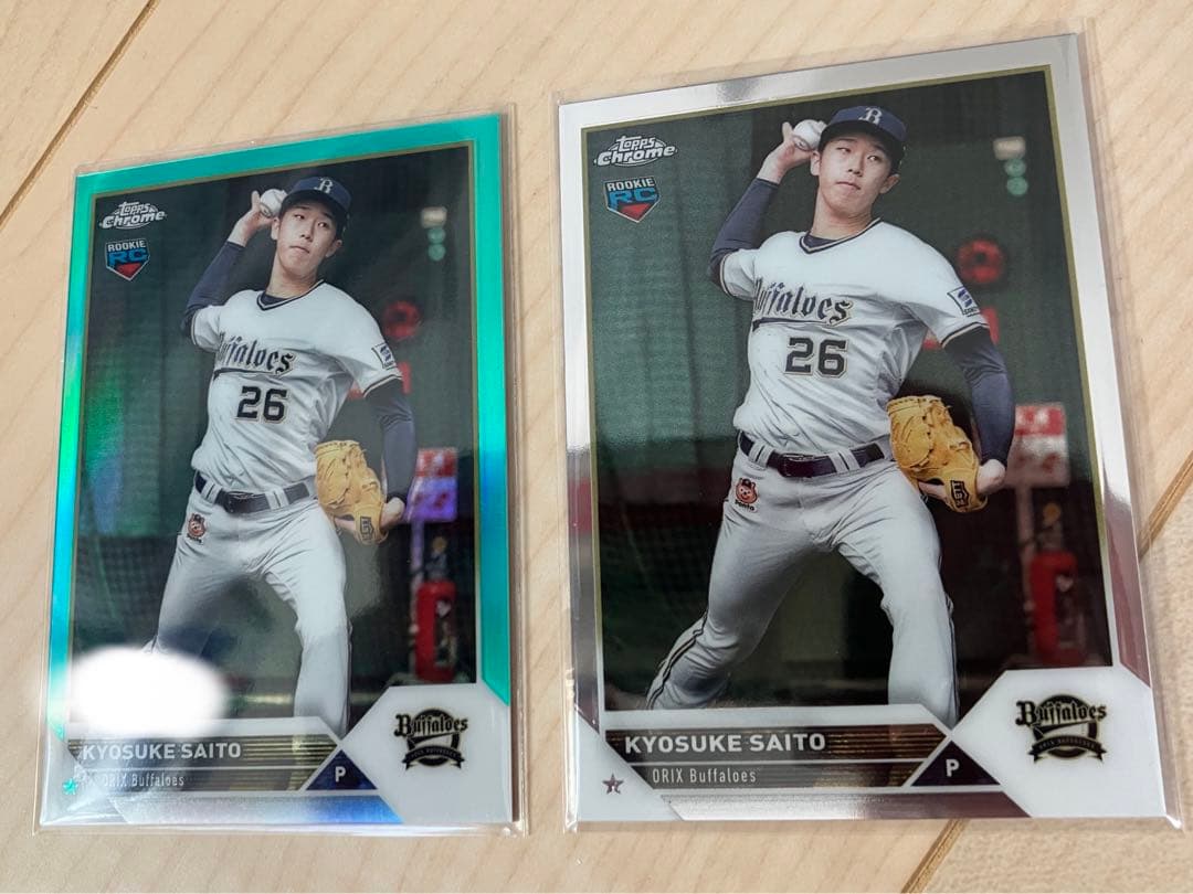 齋藤響介　2023 topps npb bowman