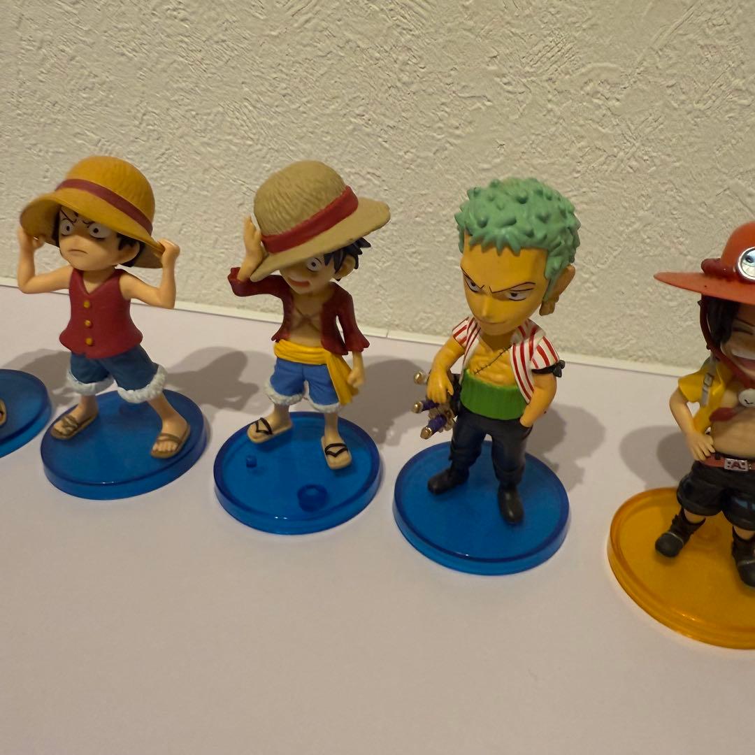 ワンピース ワーコレなど 10体セット バラ売り不可 エース ロジャー ルフィ