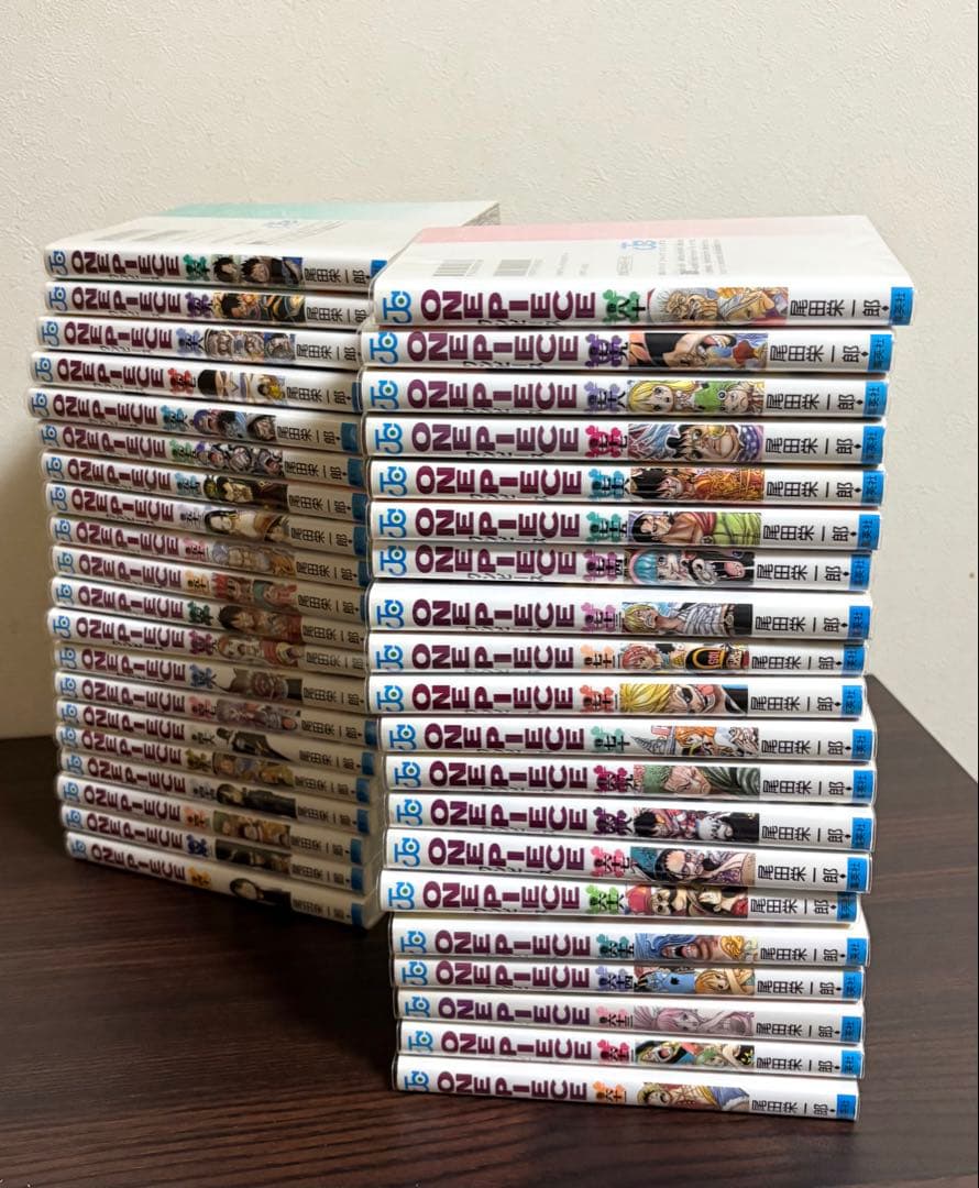 ONE PIECE 全巻セット 1巻〜109巻 クリアカバー付き