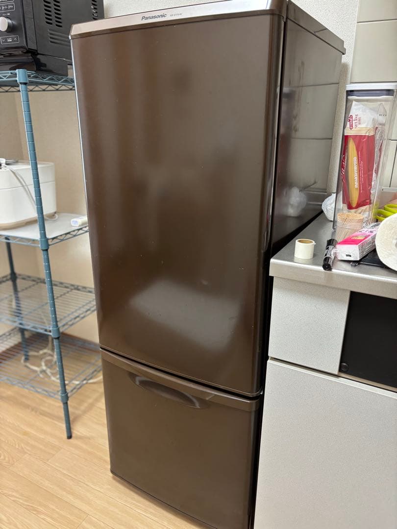 Panasonic 冷蔵庫 ブラウン