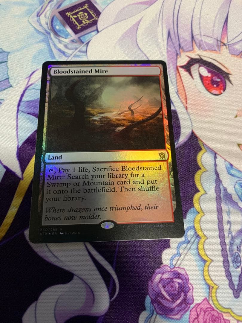 MTG マジック 血染めのぬかるみ foil タルキール覇王譚 英語 1枚
