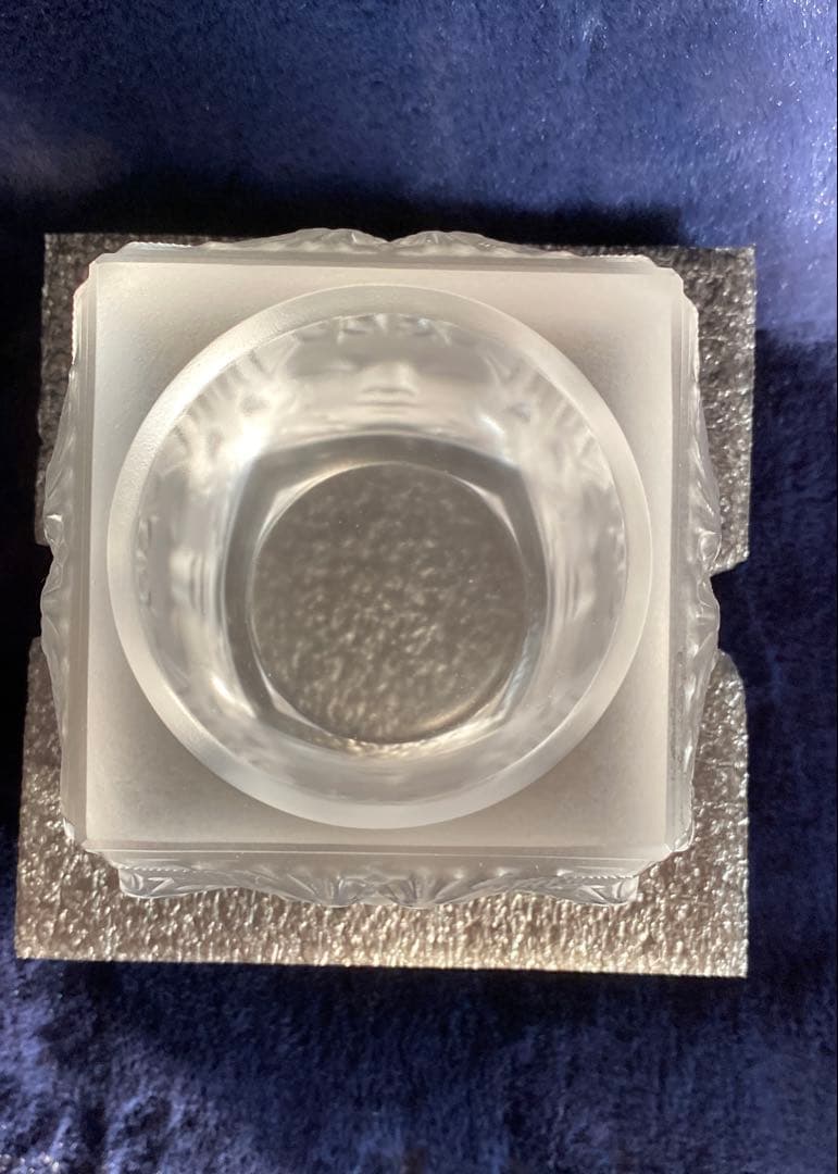 LALIQUE ラリック マスク ド ファム キャンドルホルダー 高島屋購入