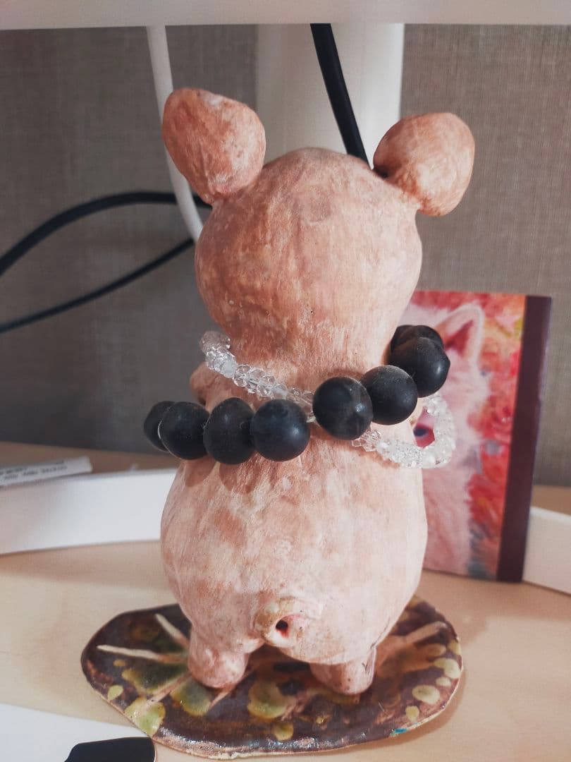 子豚 陶器作品